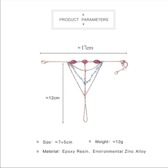 Bohemian style bracelet - Picture 5 of 6